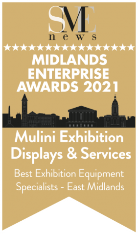 Midlands Enterprise Awards 2021 - Best Exhibition Equipment Specialists - East Midlands