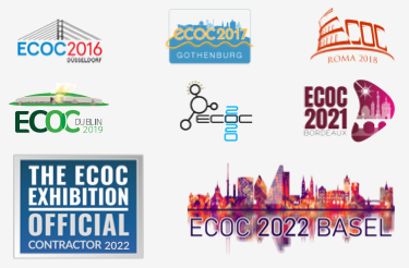 ECOC 2022 Basel and previous year's logos