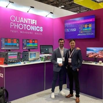 Quantify Photonics stand at ECOC 2023