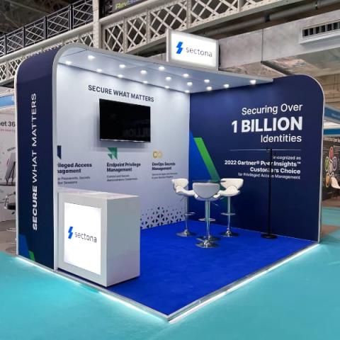 Sectona stand at Infosecurity 23