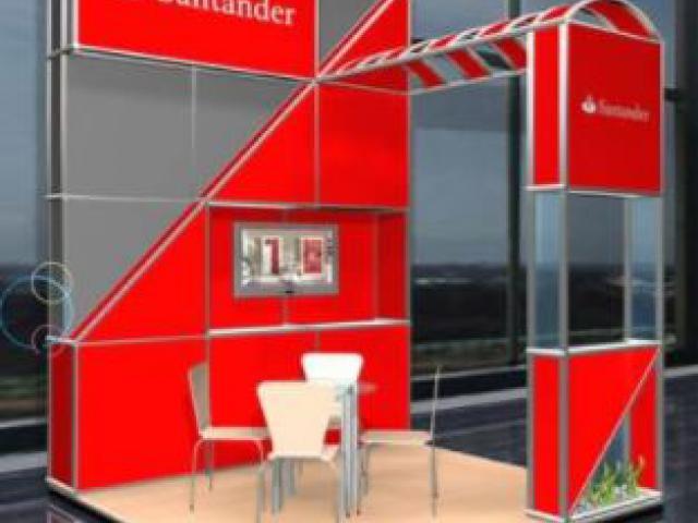 Santander stand